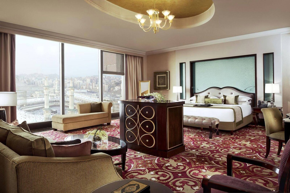 Makkah Clock Royal Tower Fairmont Hotel Grand Royal Suite