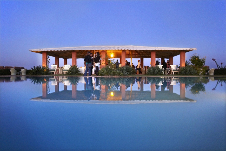 Camel Camp swimming pool