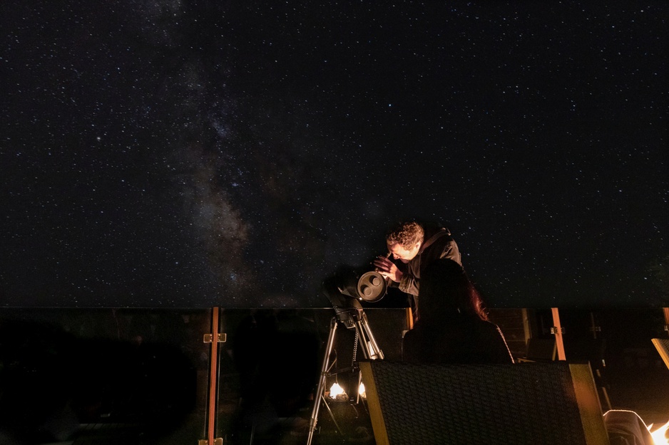 Ventana Big Sur Astrology, Night Sky Stars