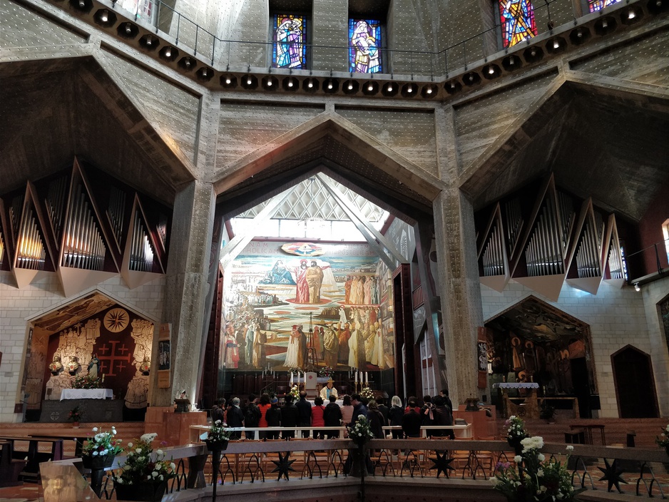 The Church of the Annunciation - the site of the house of the Virgin Mary