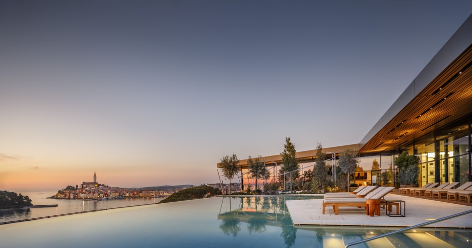 Grand Park Hotel Rovinj Infinity Pool