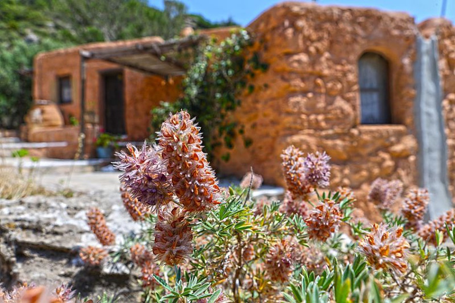 Mediterranean style houses in Crete