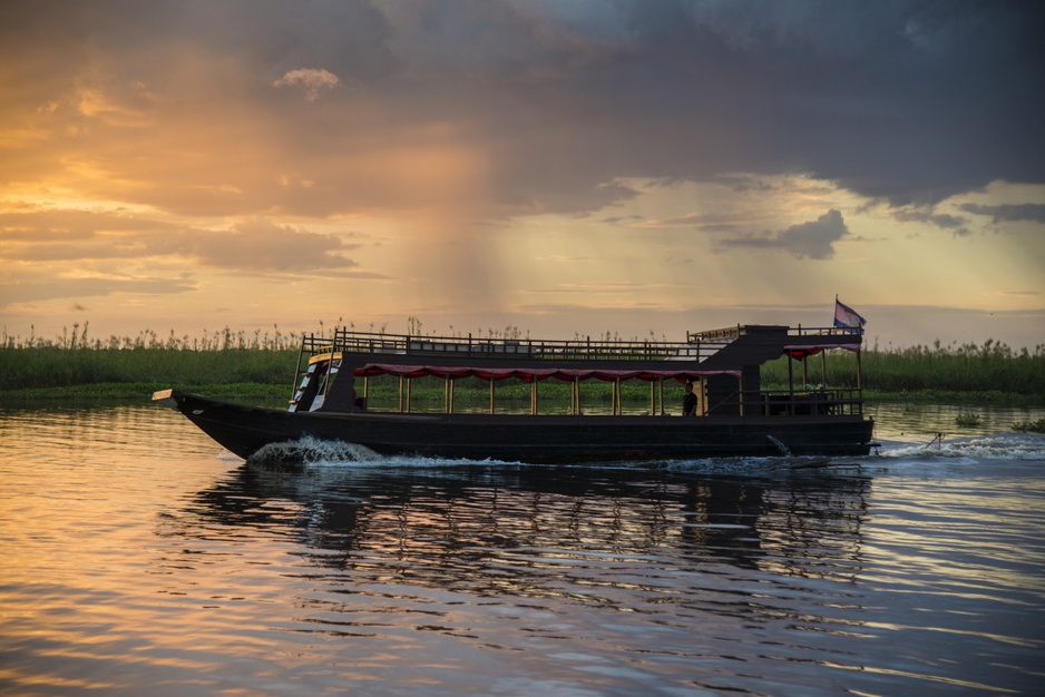 Aman Boat on the river