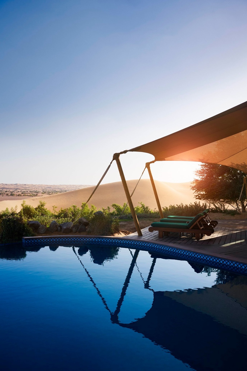 Al Maha Desert Resort Private Pool And Dunes