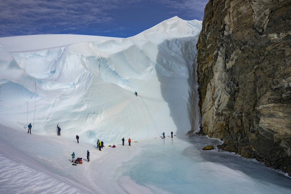 Antarctica Glacier