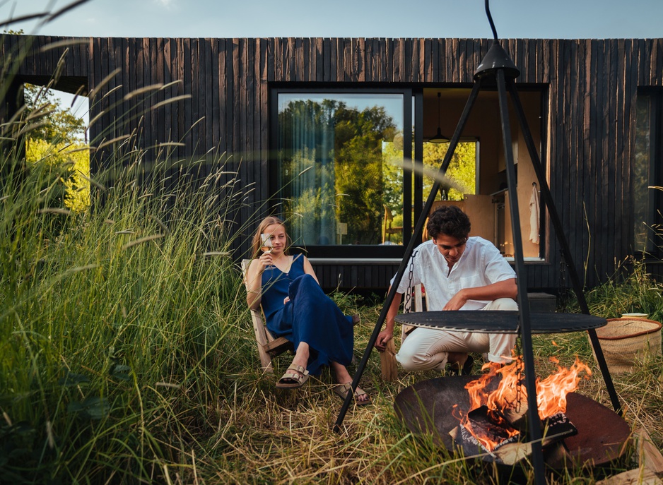 Slow Cabins Lierde Outdoor Grilling