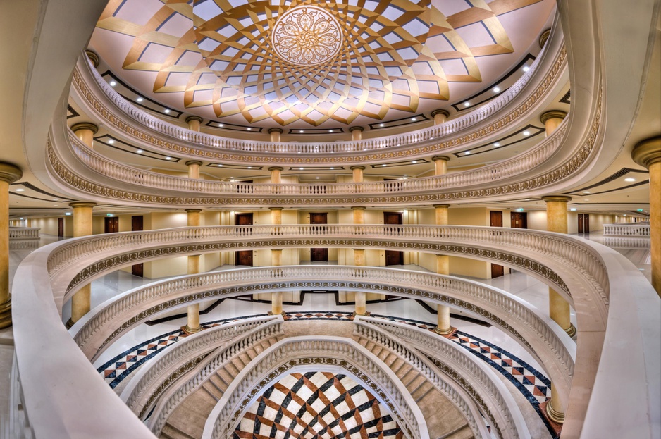 Kempinski Palm Jumeirah dome interior