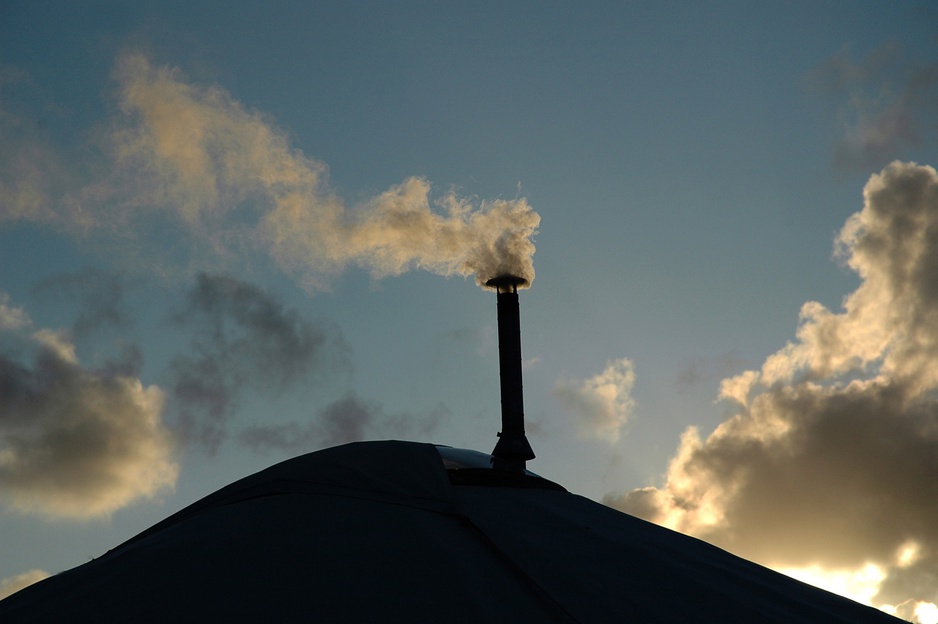 Texel Yurt roof