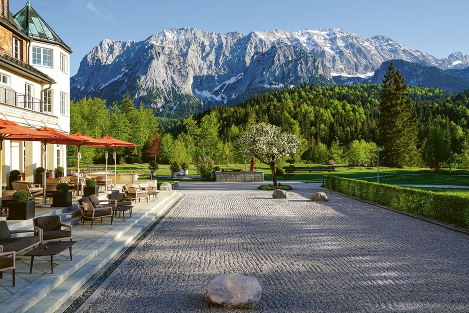 Schloss Elmau Hideway Terrace