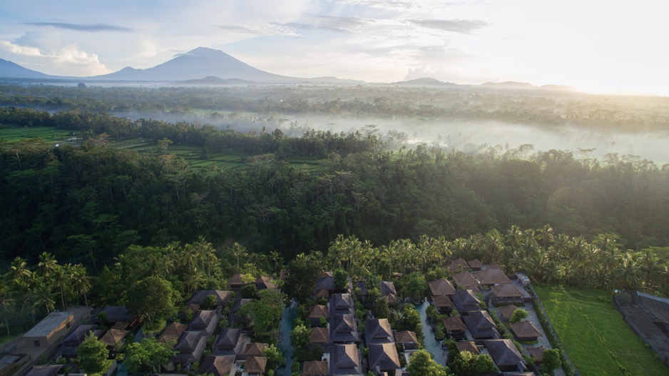 Hoshinoya Bali Resort Overview Panorama