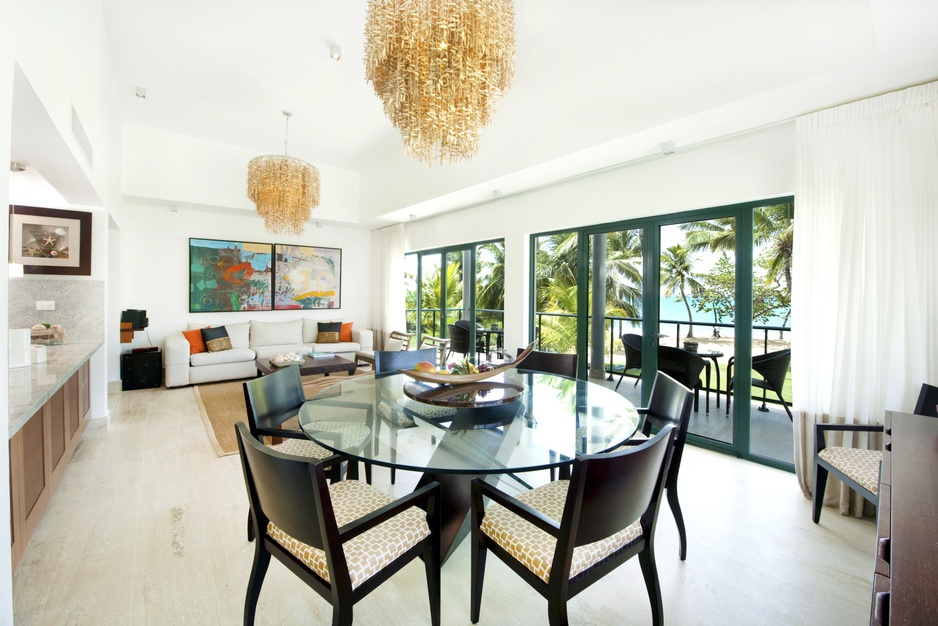 Sublime Samana villa living room