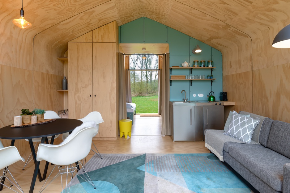 Wikkelhouse Dordrecht - Cardboard House Interior