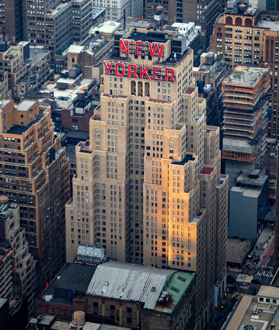 Hotel New Yorker Aerial