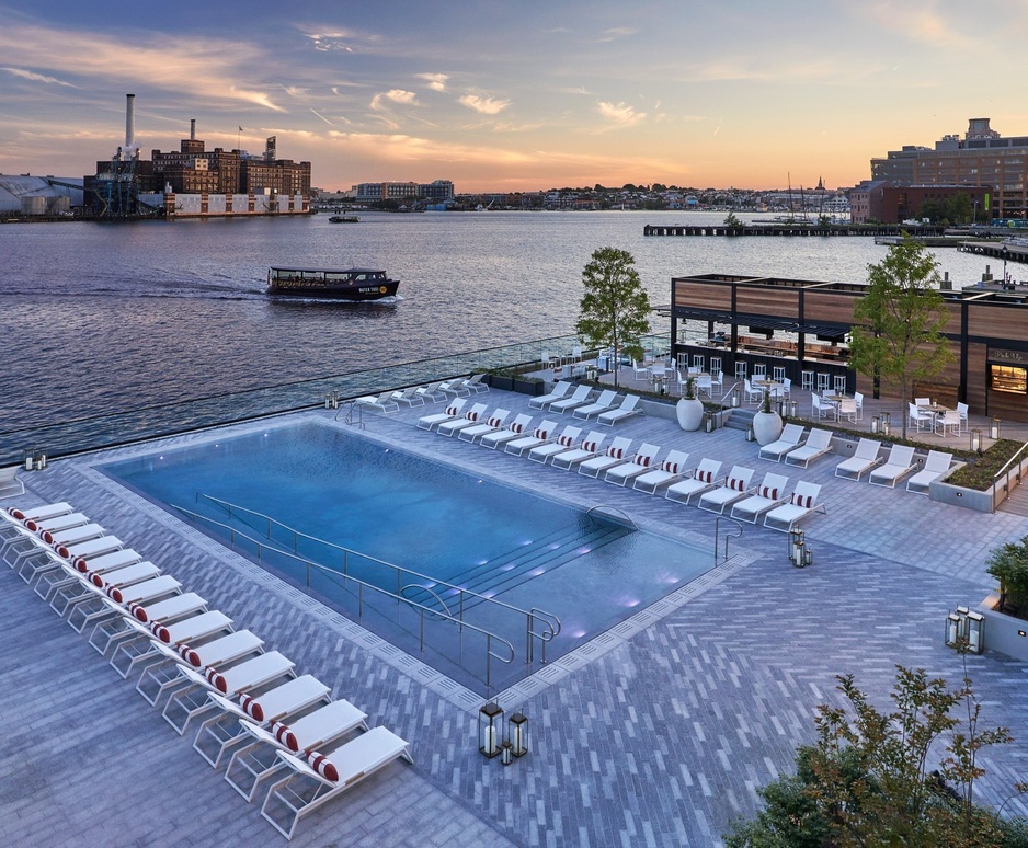 Sagamore Pendry Baltimore Hotel Pool