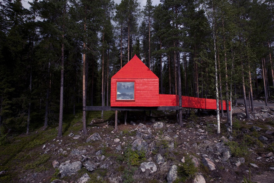 The Blue Cone tree house