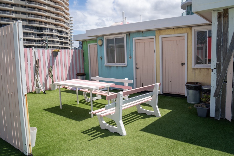 The Pink Hotel Coolangatta Rooftop Terrace