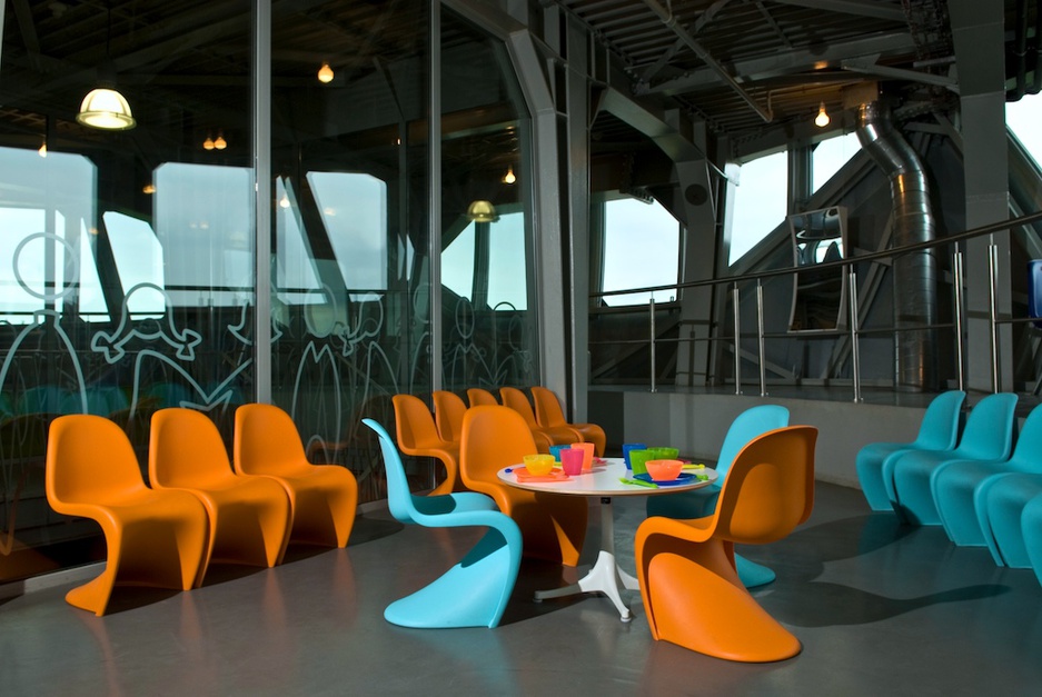 Atomium Kidsphere room