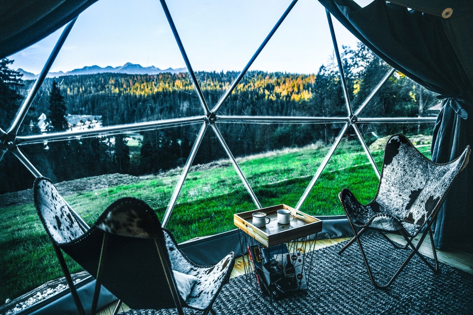 Tatra Glamp View On The Tatra Mountains