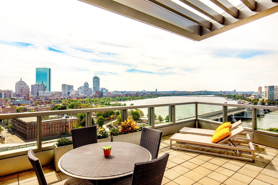 Liberty Hotel Suite Private Terrace Overlooking Boston