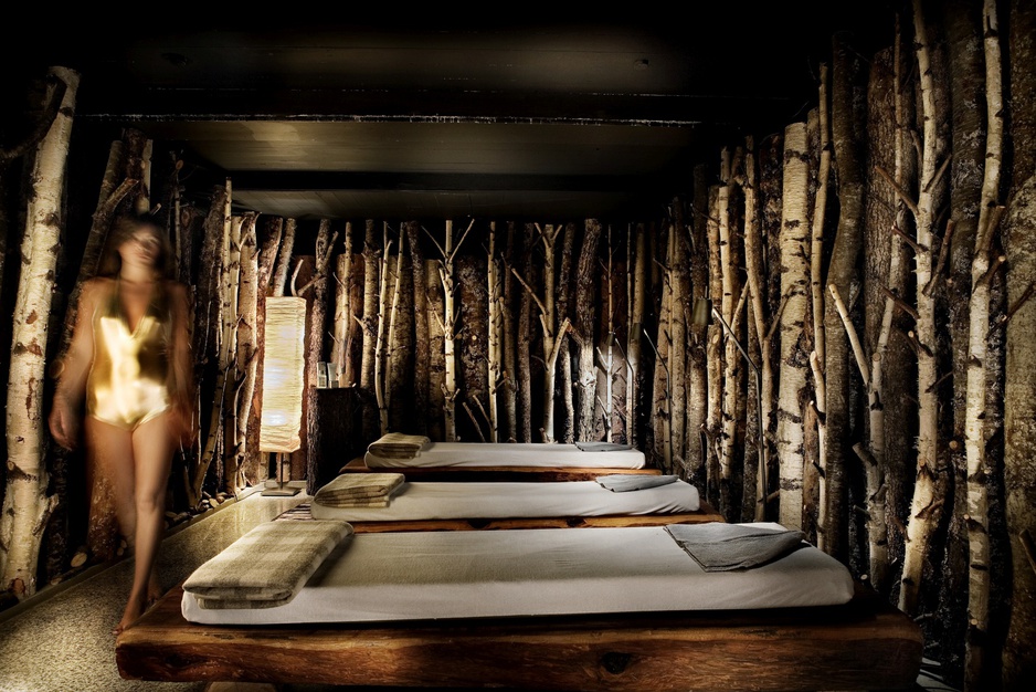 Pure Altitude Spa relaxation beds