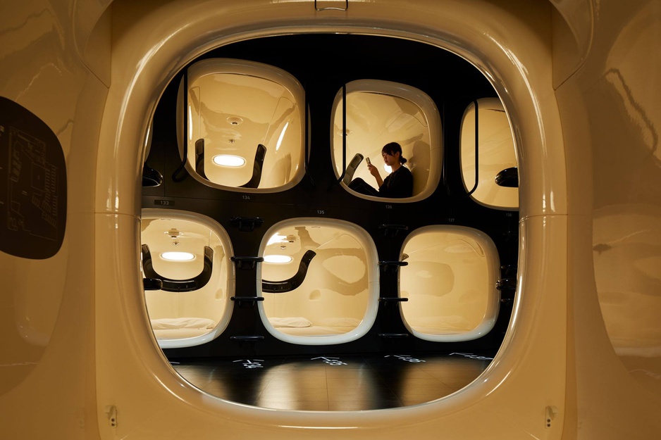 Nine Hours Capsule Hotel Capsules