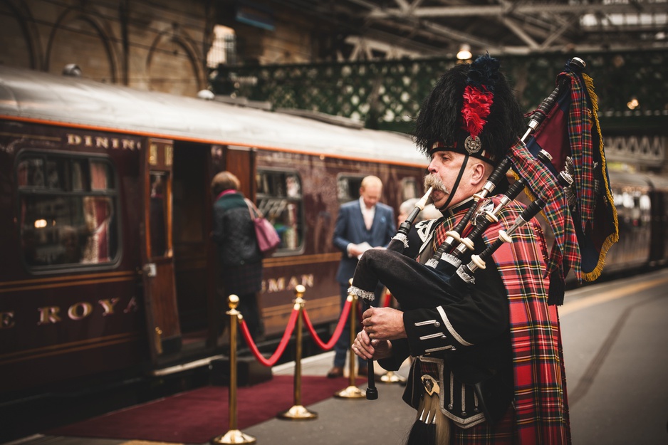 Belmond Royal Scotsman Traditional Scottish Welcome