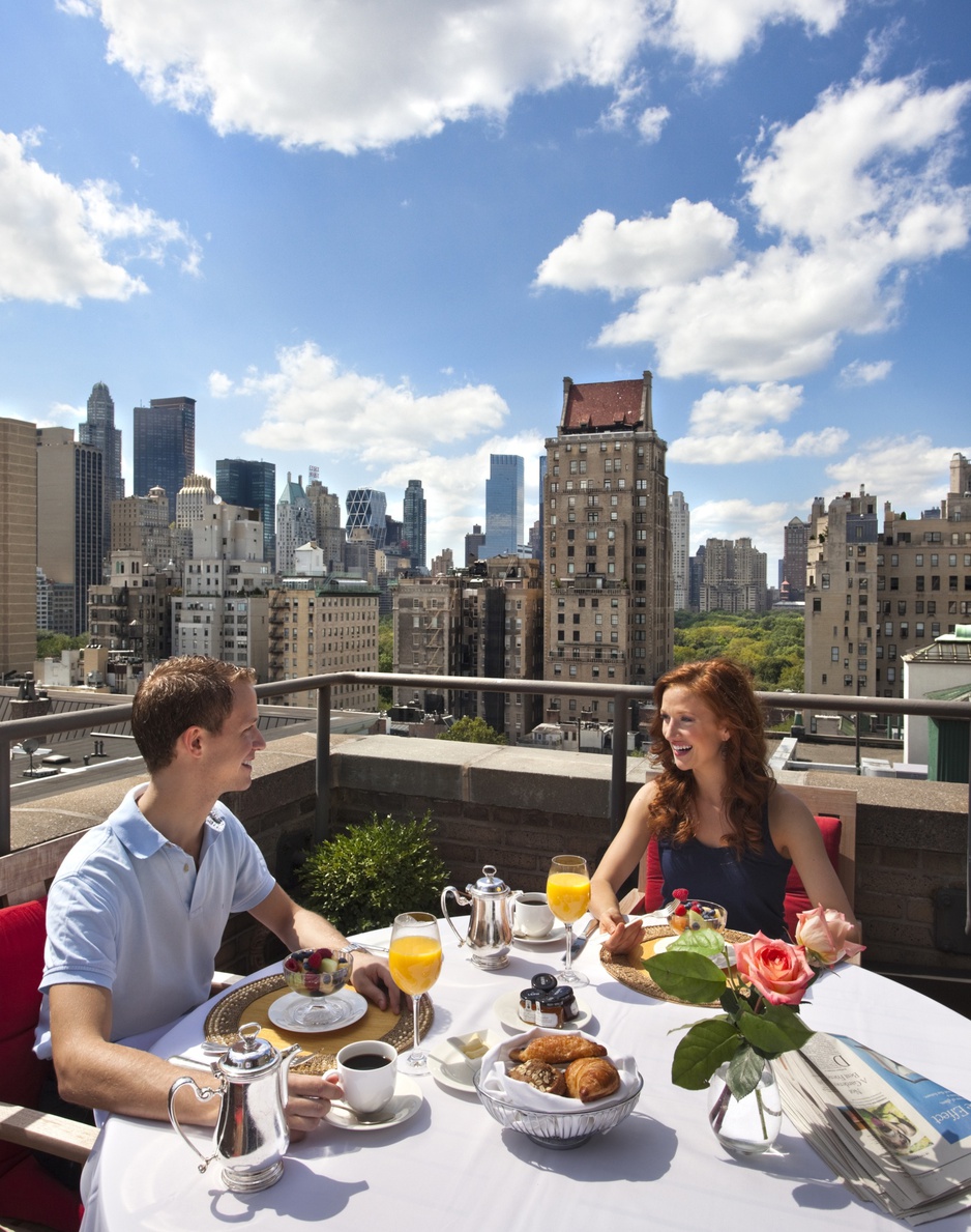 Balcony breakfast