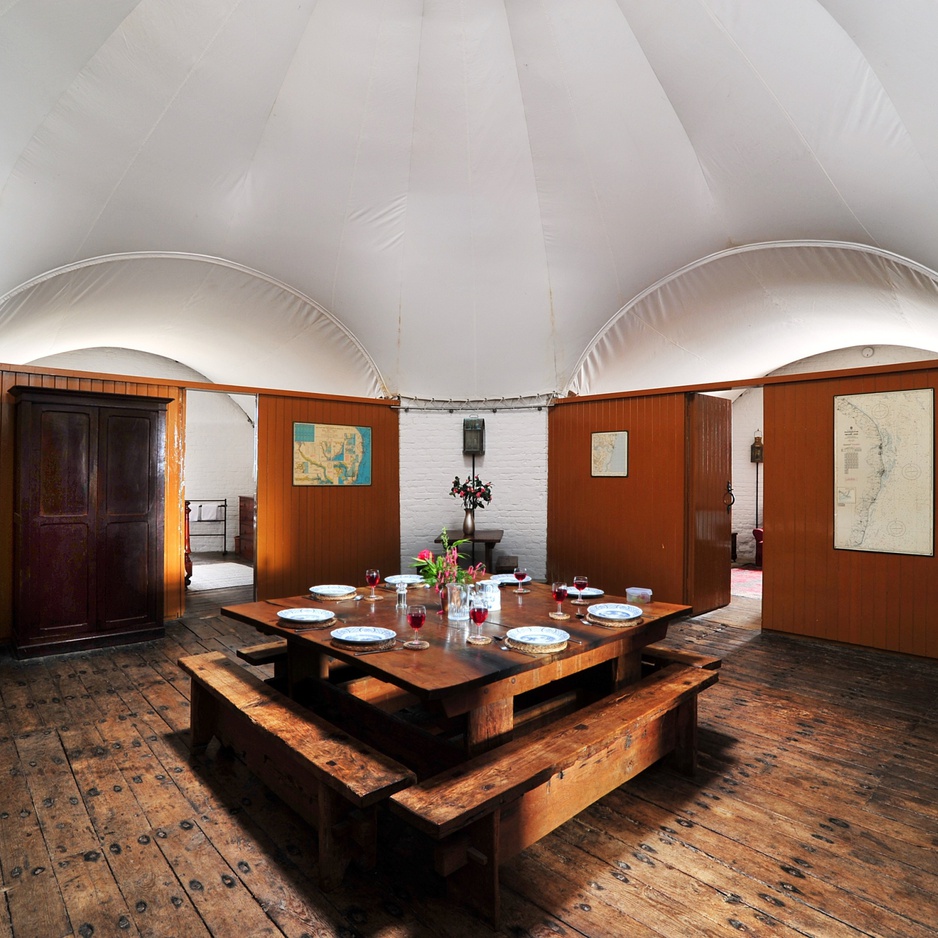 Martello Tower dining room