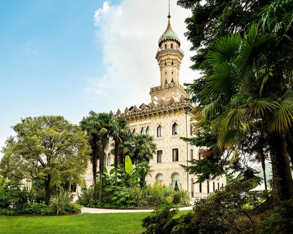 Villa Crespi Moorish Architecture