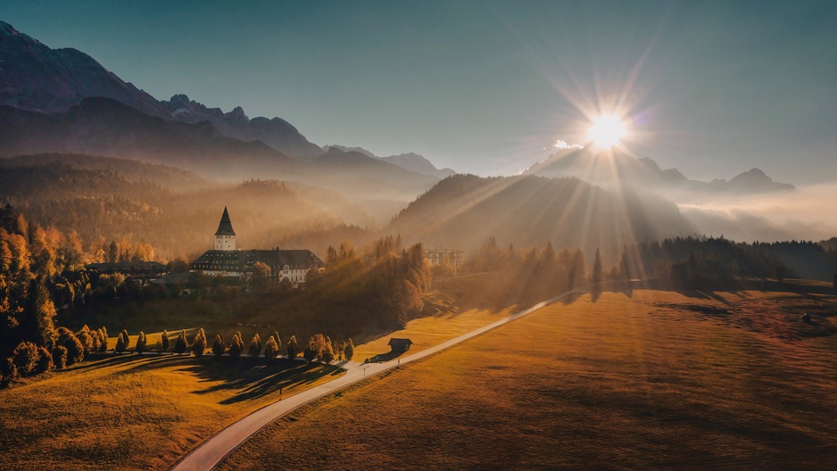 Schloss Elmau Sunrise