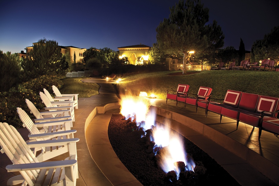 Fire pit at Grand Del Mar