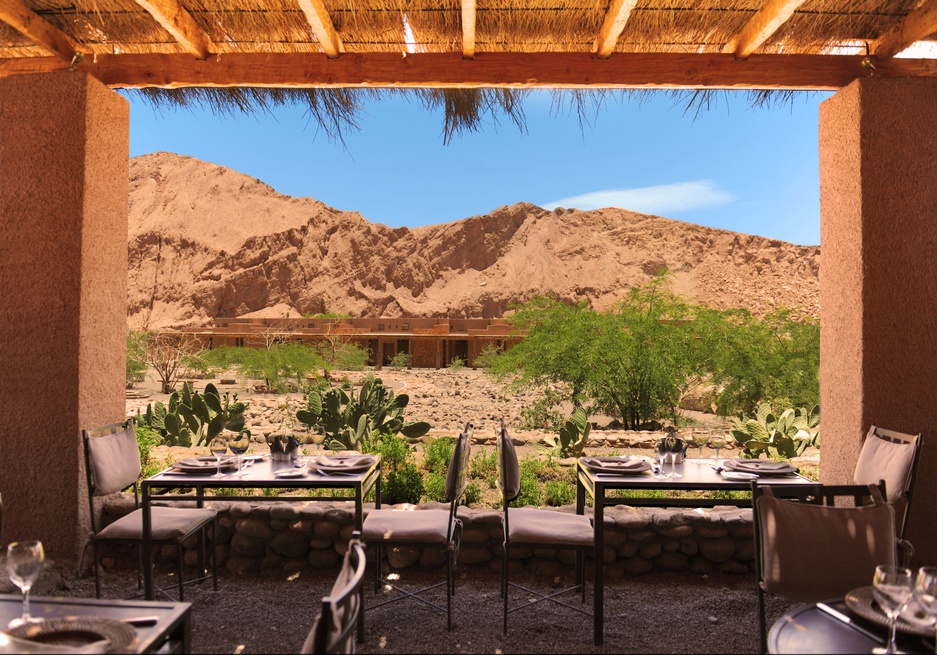 Alto Atacama dining room