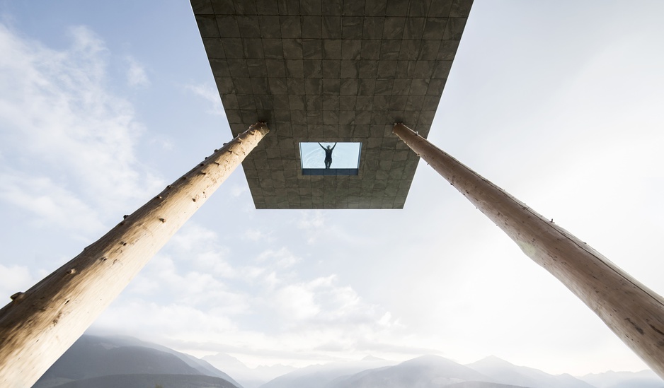 Alpin Panorama Hotel Hubertus Sky Pool See-Through Bottom