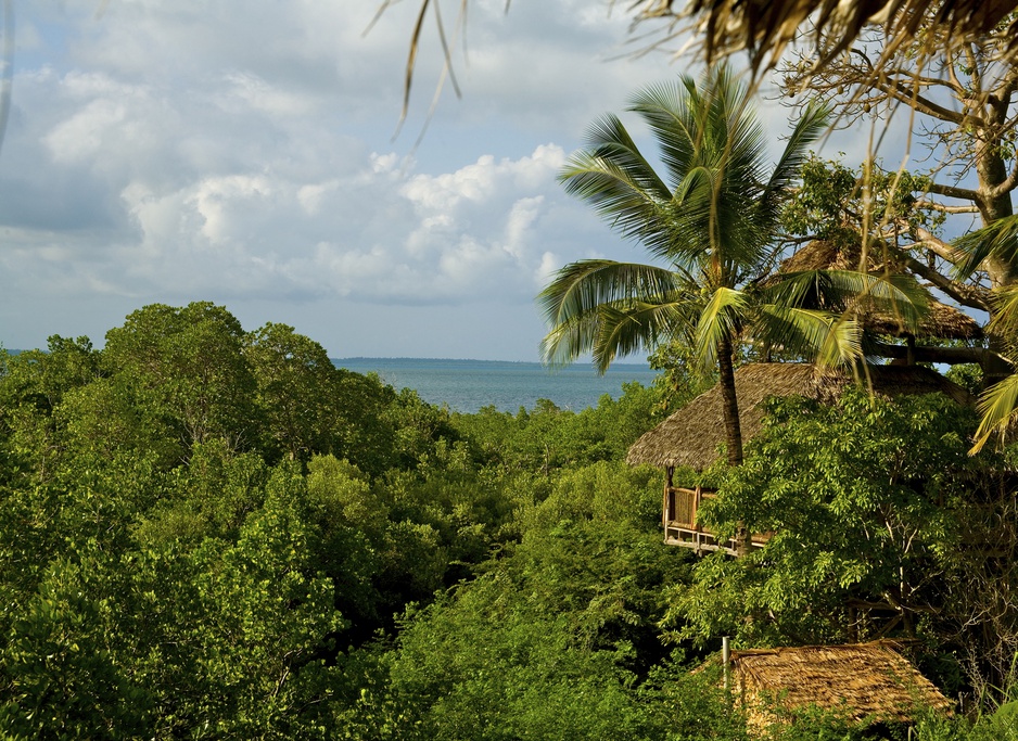 Chole Mjini Lodge view from the rooms