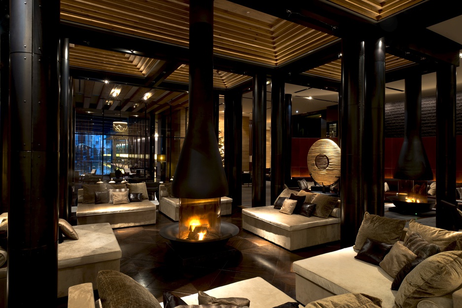 The Chedi Andermatt lobby