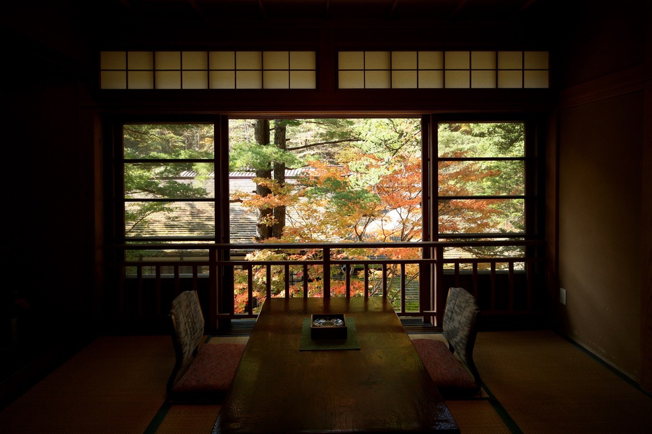 Houshi Onsen Chojukan Hotel Room Tree View