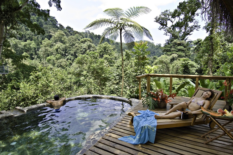 Pacuare Lodge pool