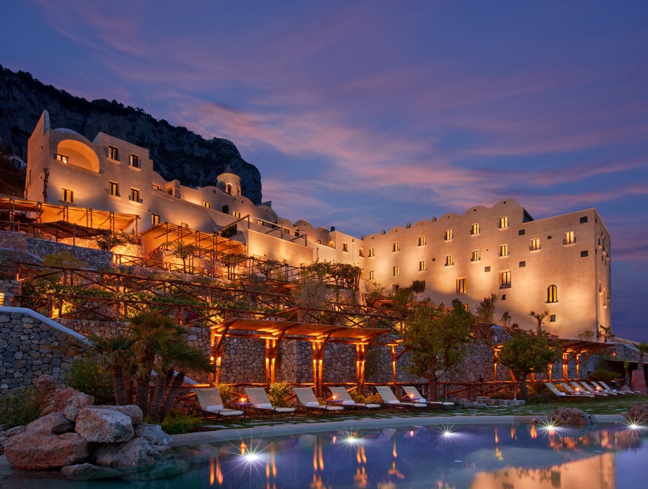 The Monastero Santa Rosa Hotel Pool