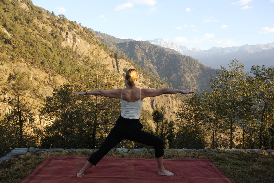 Yoga in the Himalayas