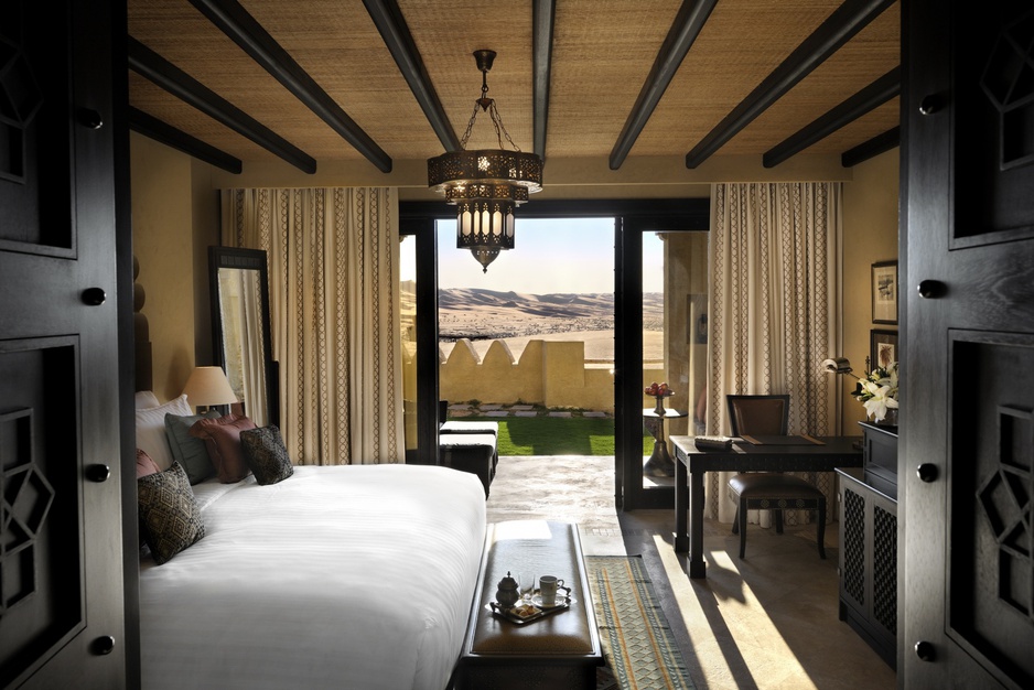 Qasr Al Sarab Desert Resort deluxe garden view room