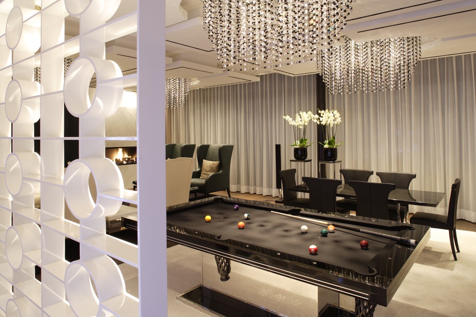 The Dolder Grand Masina Suite Pool Game