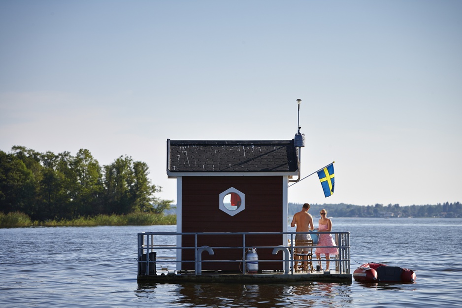 Hotell Utter Inn With Swedish Flag