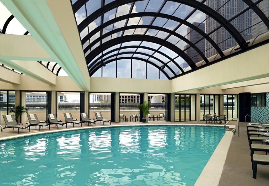 Atlanta Marriott Marquis Hotel Heated Indoor-Outdoor Pool