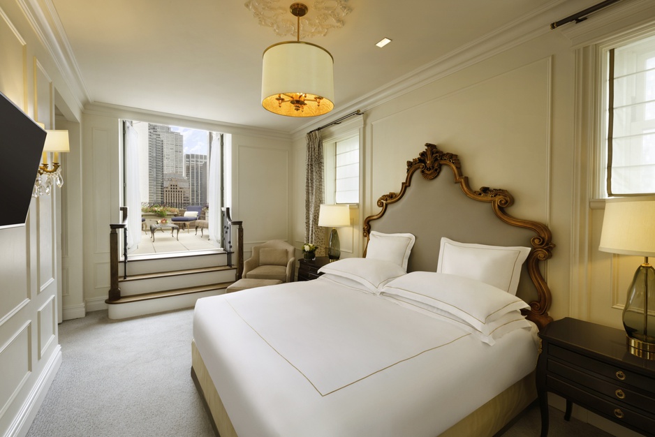 The Plaza Hotel Guest Room With Private Balcony