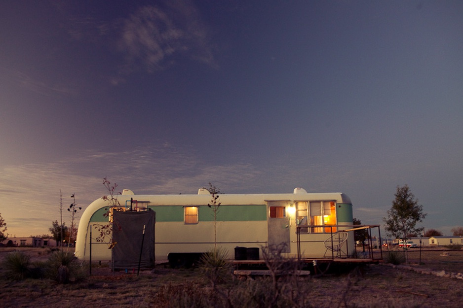 Vagabond trailer exterior