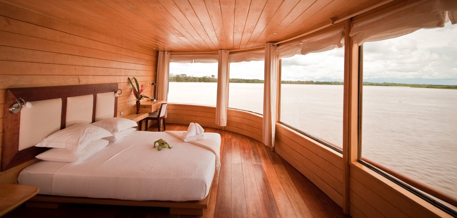 Delfin Amazon Cruises Room