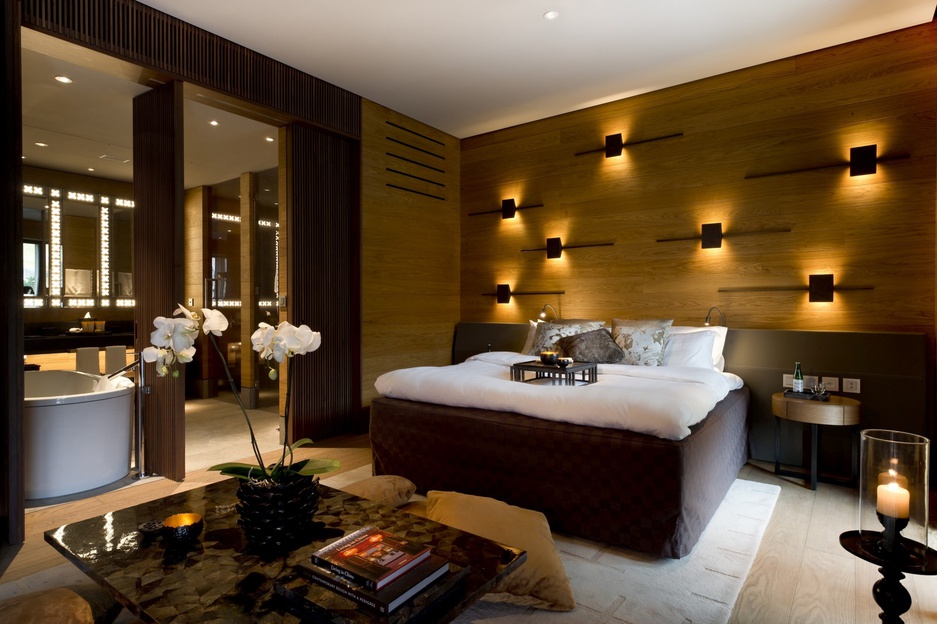 The Chedi Andermatt deluxe room