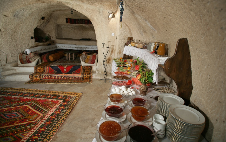 Gamirasu Cave Hotel breakfast