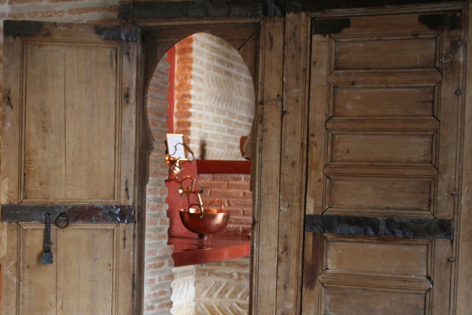 Red room bathroom