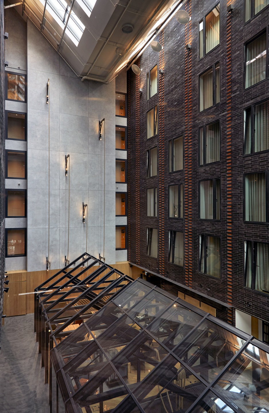 Puro Gdansk Hotel High Ceiling Interior